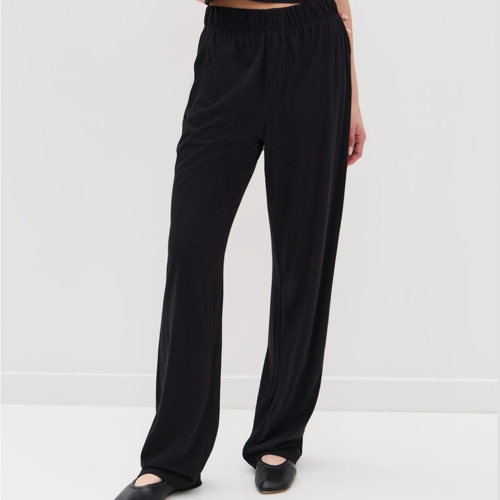 Eterne black lounge pants